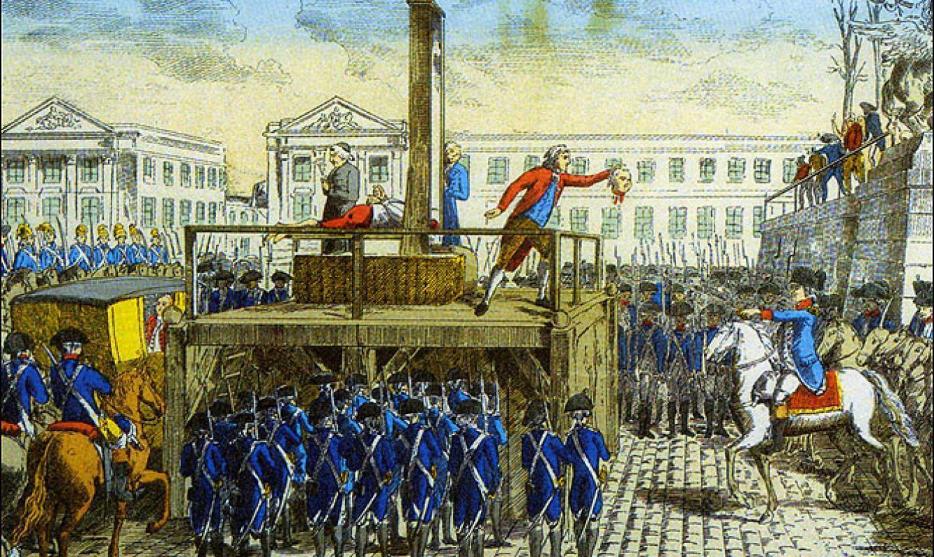 The Reign Of Terror French Revolution Execution Of Louis Xvi Jb Shreve The End Of History